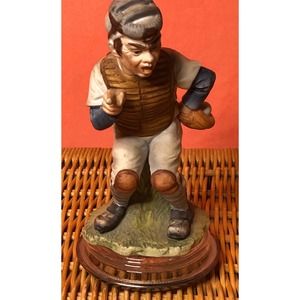Lefton 6.75" Baseball Player Catcher Fig